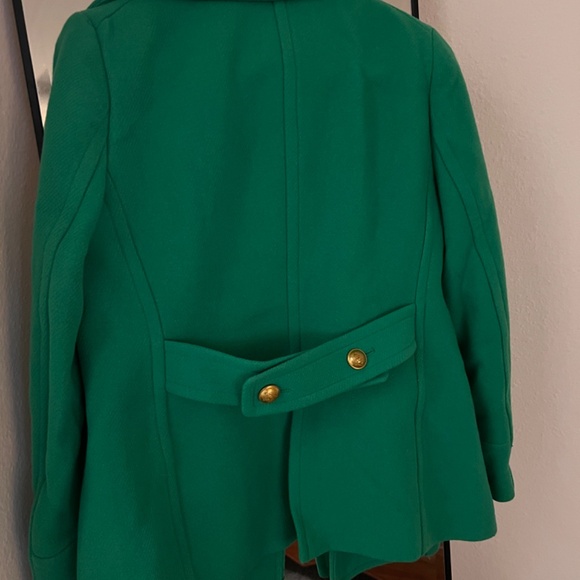 Jcrew Stadium Cloth Majesty Peacoat sz 8 - Picture 5 of 6